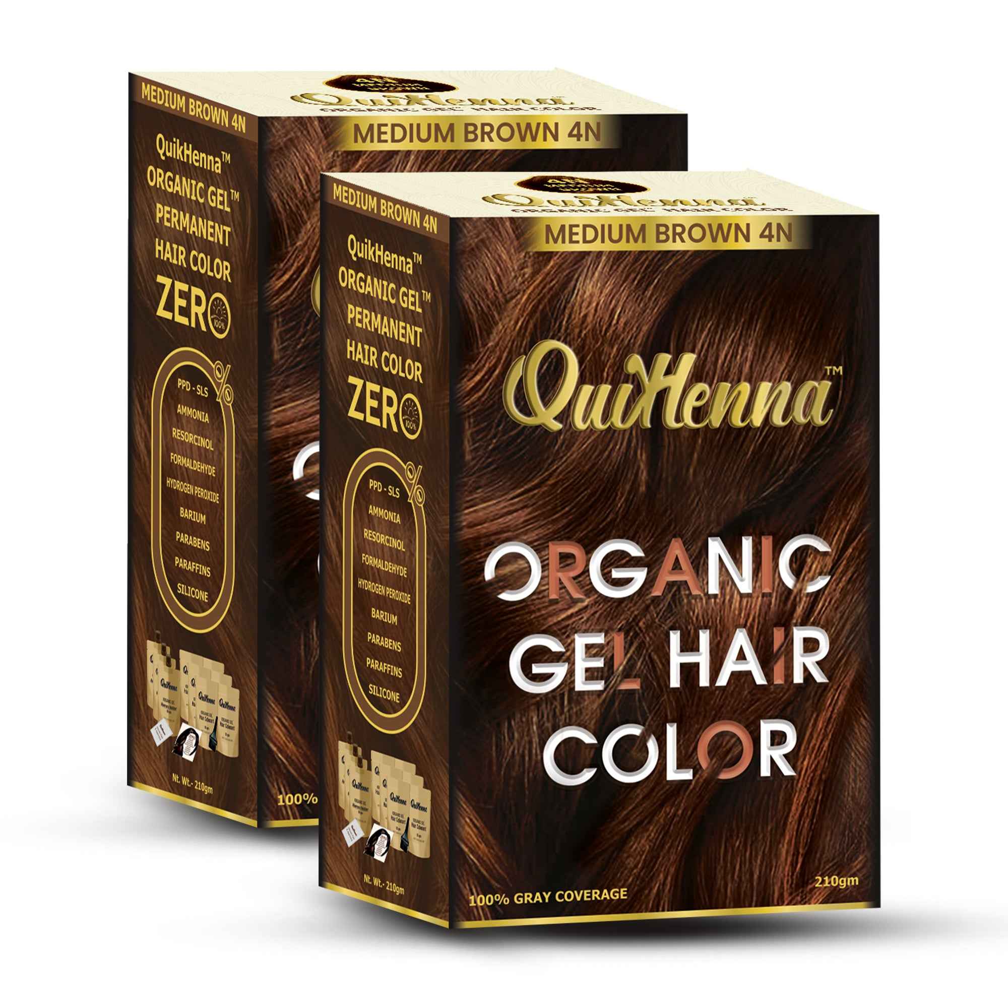 QuikHenna Organic Gel Hair Colour