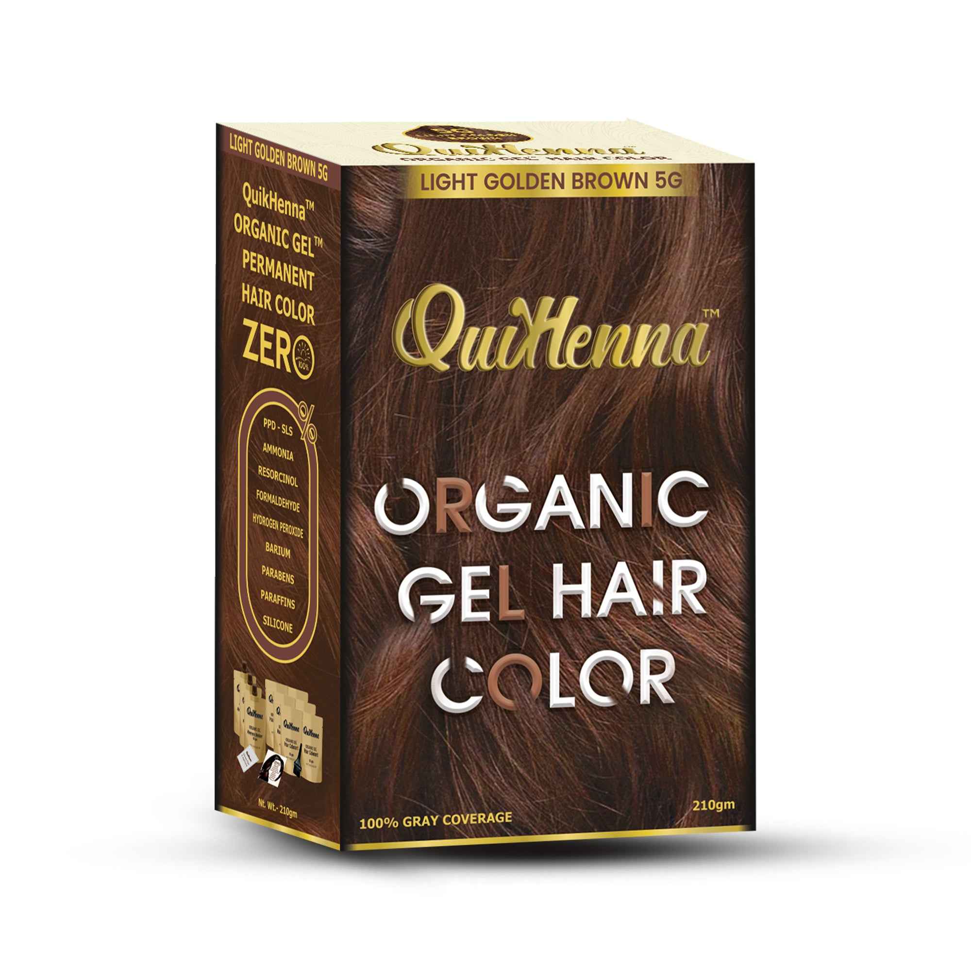 QuikHenna Organic Gel Hair Colour