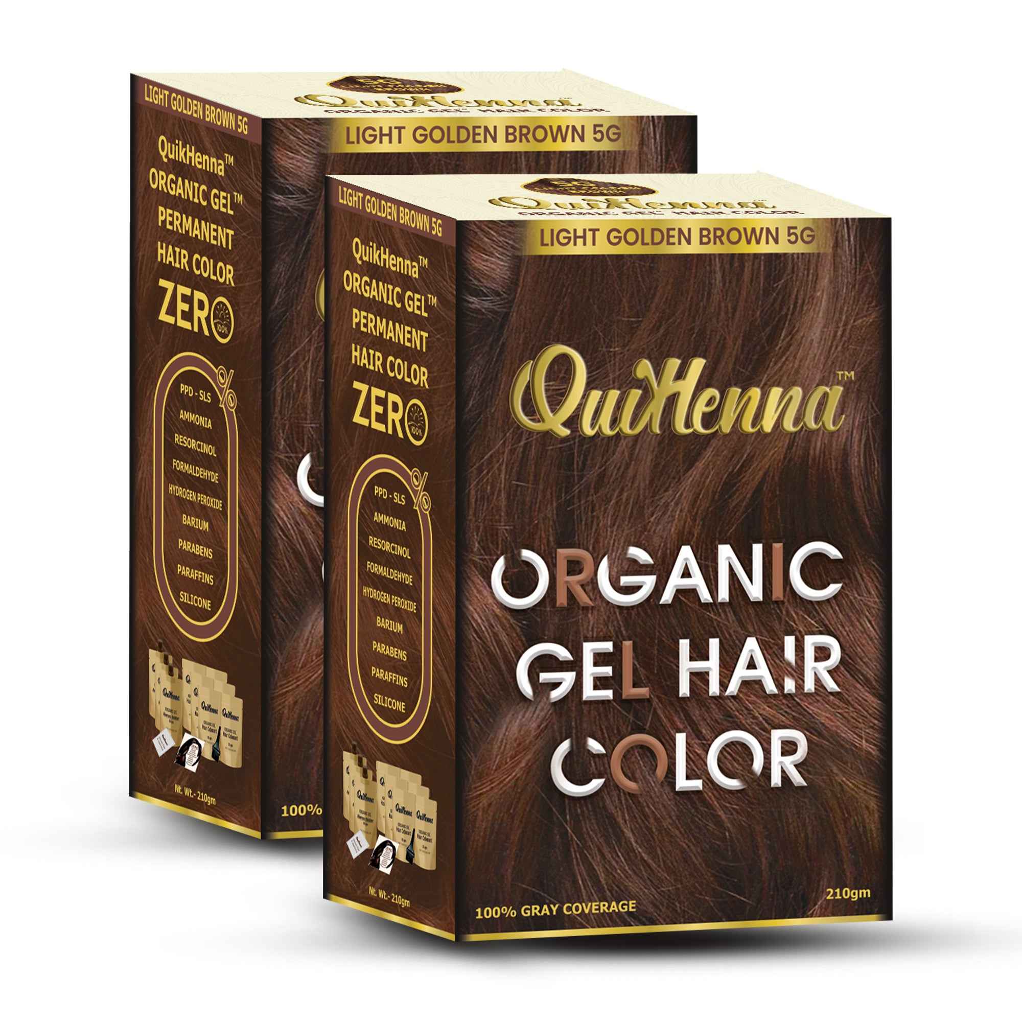 QuikHenna Organic Gel Hair Colour