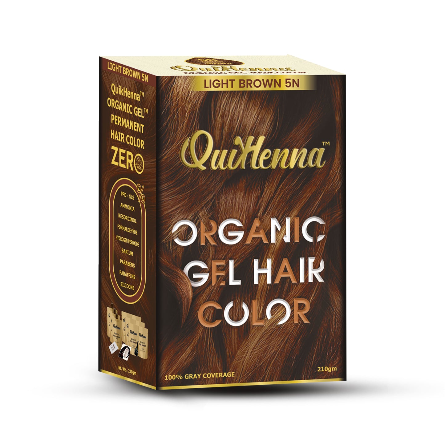 QuikHenna Organic Gel Hair Colour-45