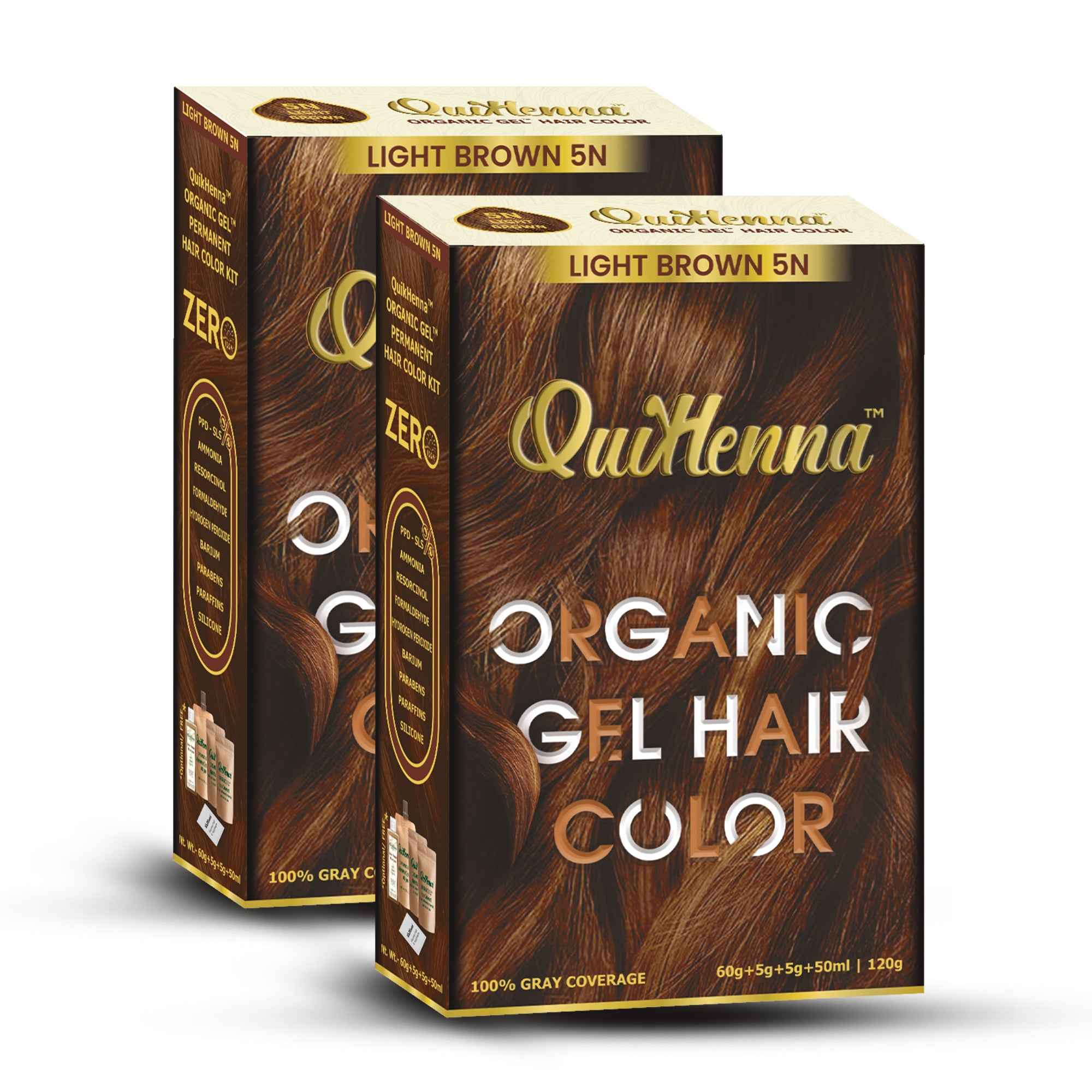 QuikHenna Organic Gel Hair Colour