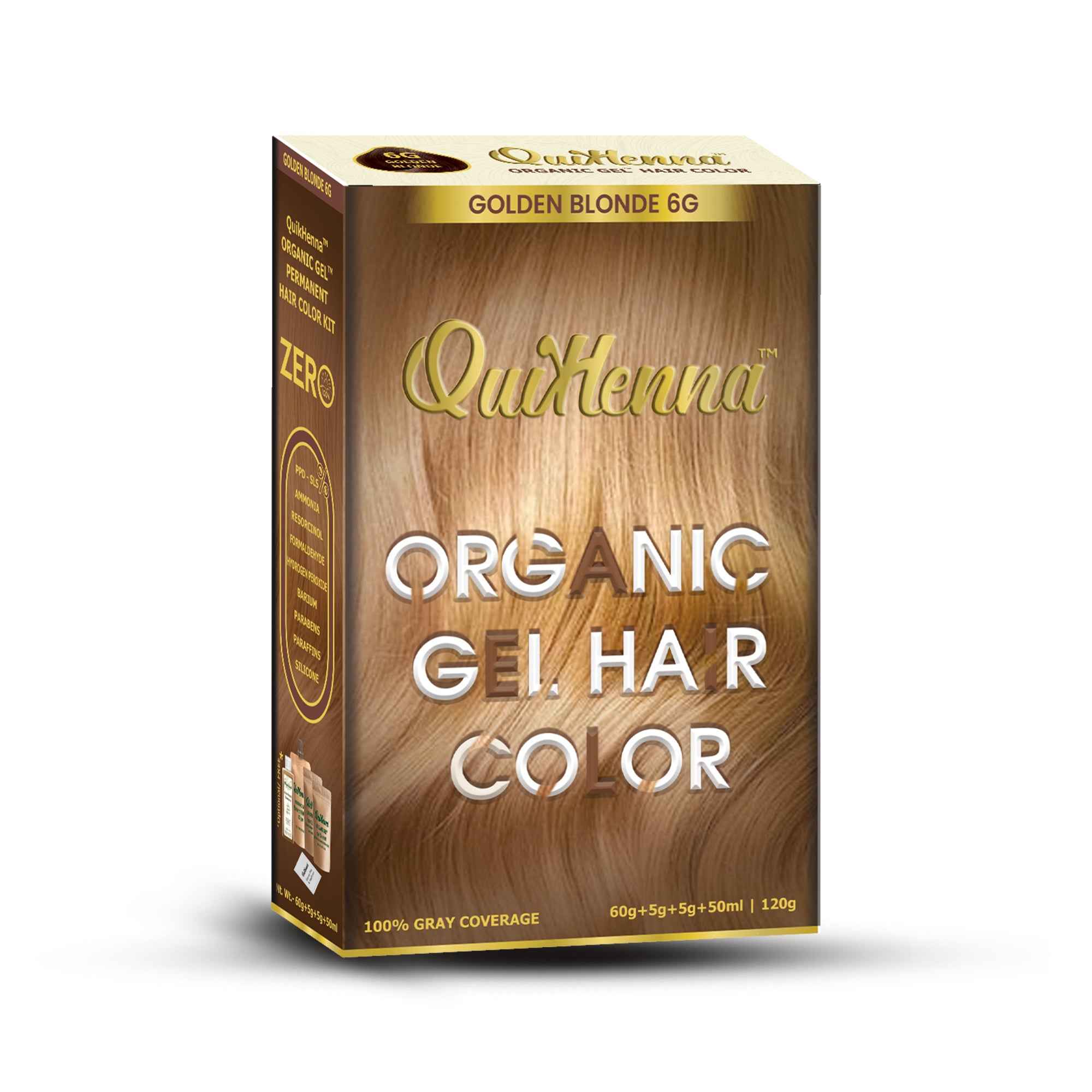 QuikHenna Organic Gel Hair Colour