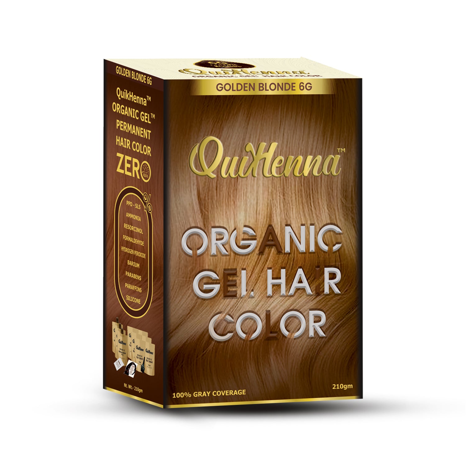 QuikHenna Organic Gel Hair Colour-47