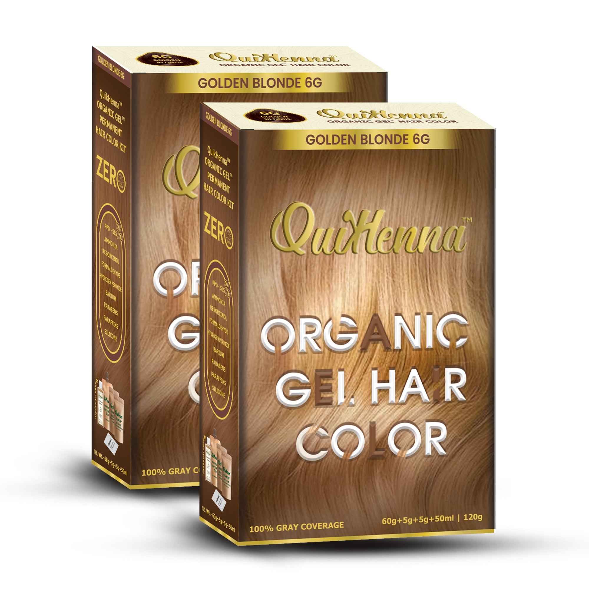 QuikHenna Organic Gel Hair Colour