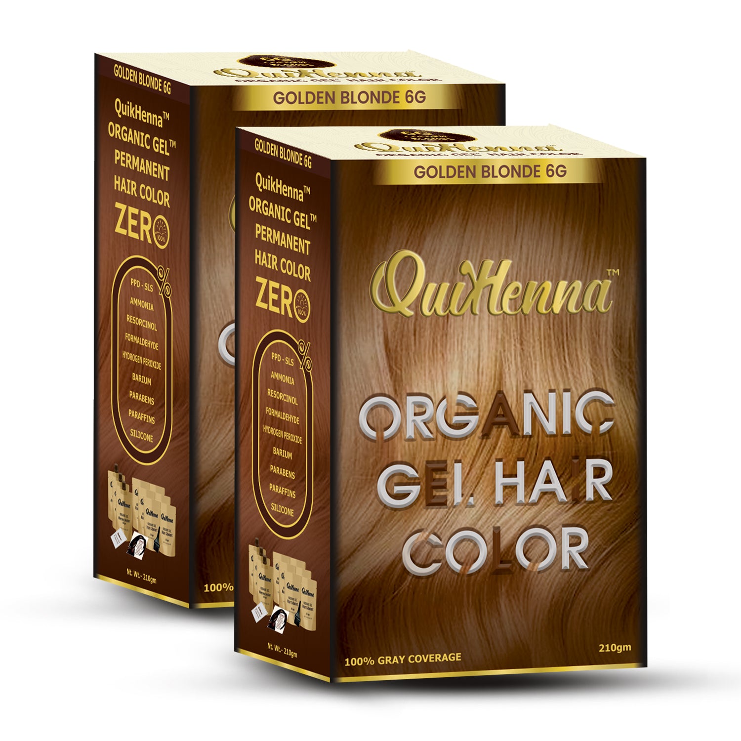 QuikHenna Organic Gel Hair Colour-48
