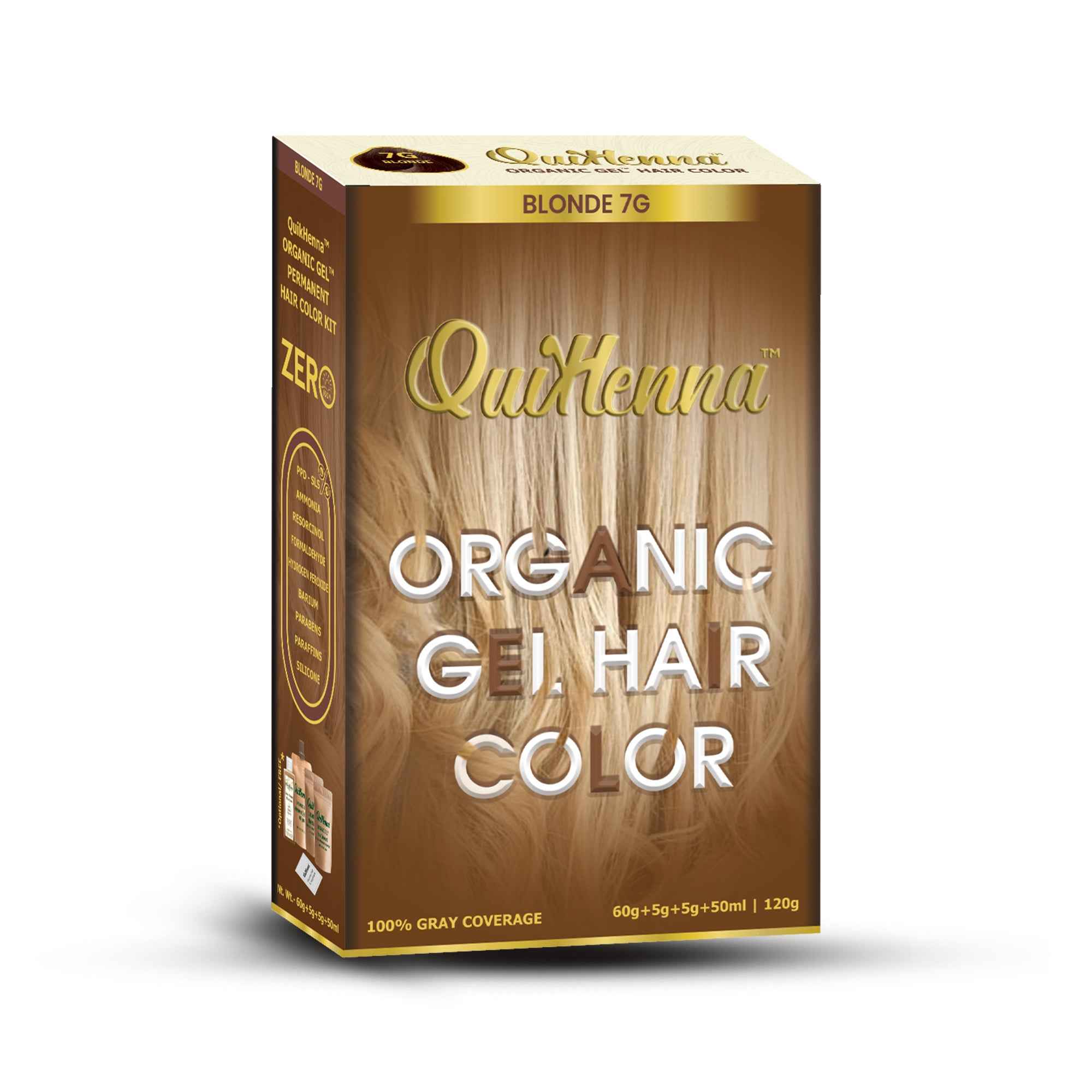 QuikHenna Organic Gel Hair Colour