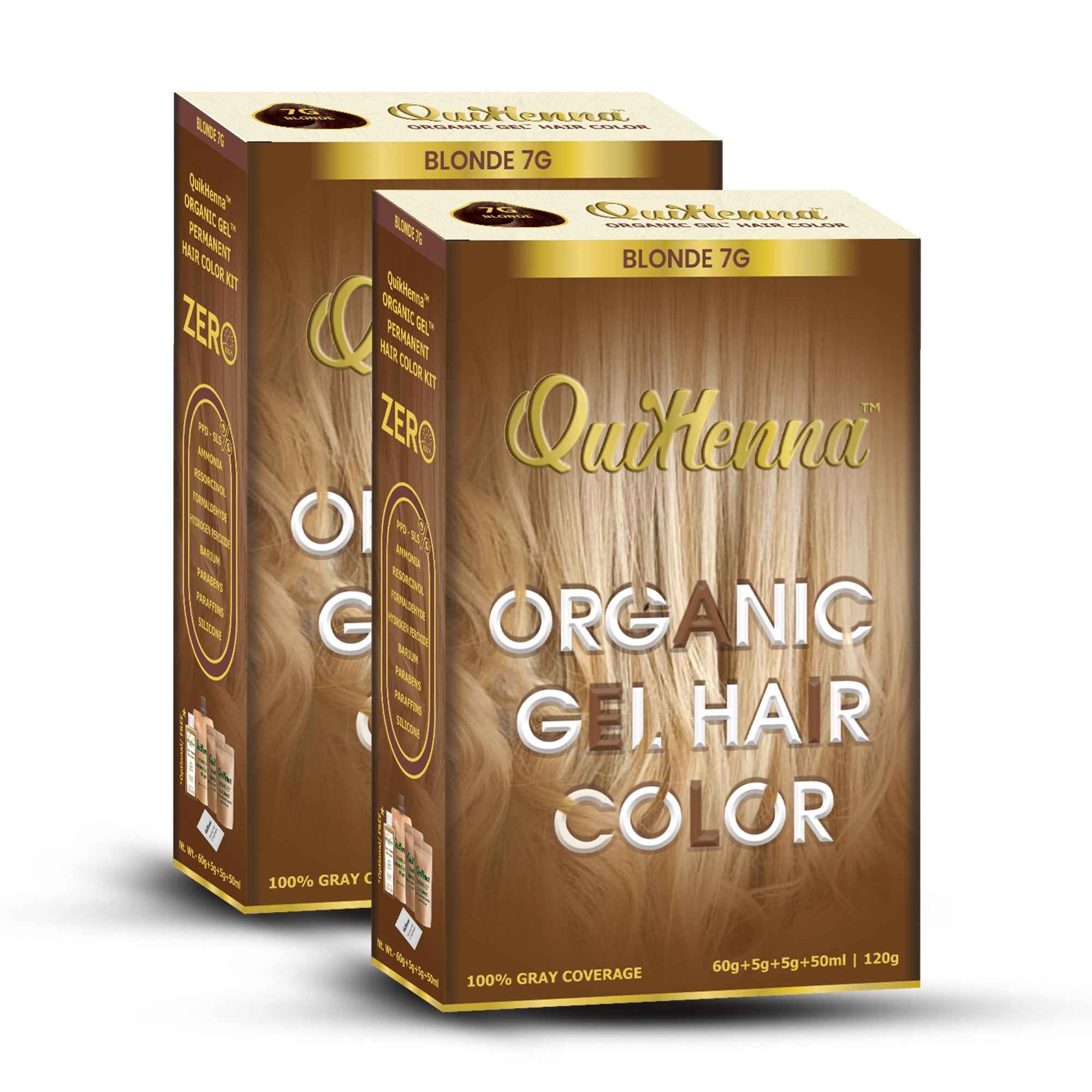 QuikHenna Organic Gel Hair Colour