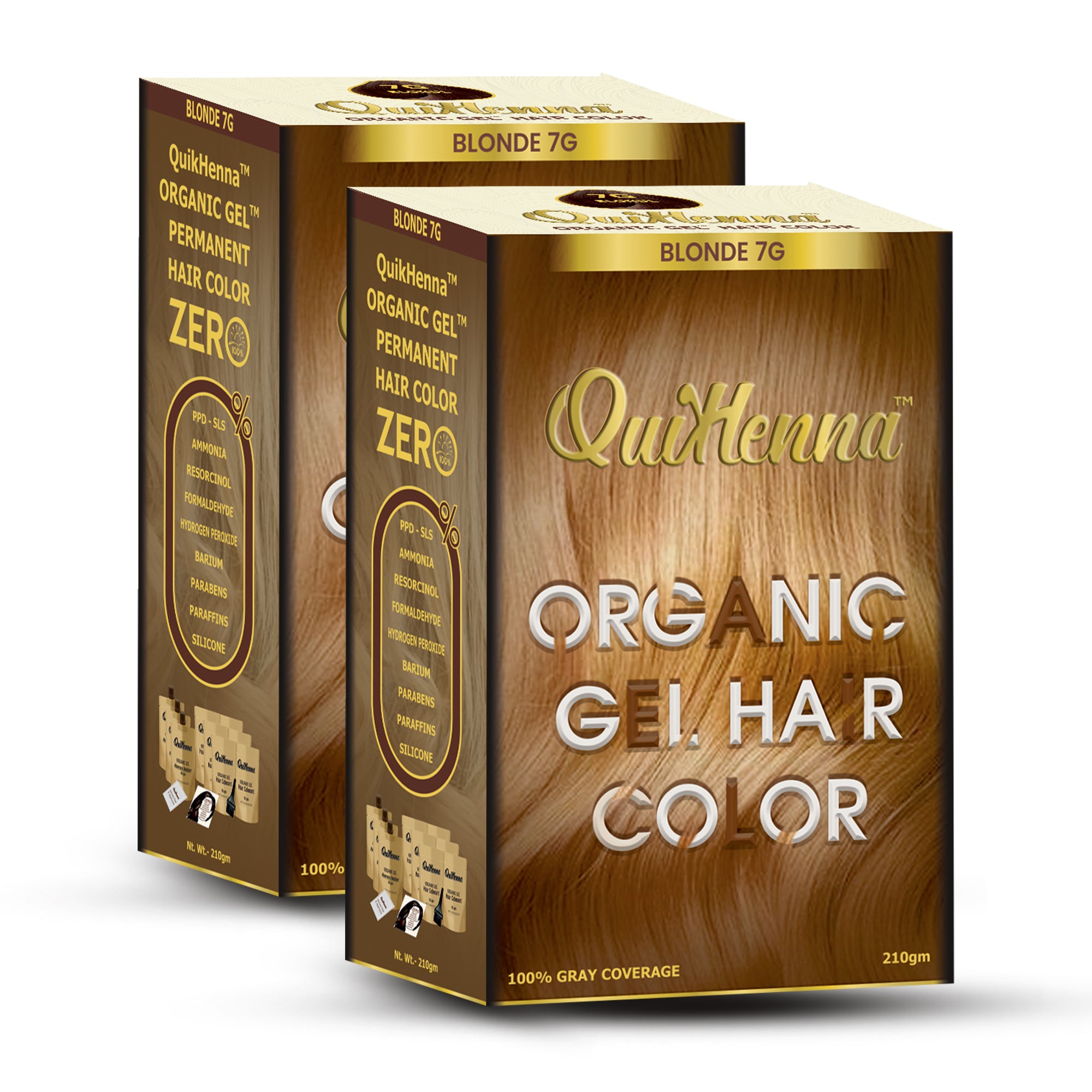 QuikHenna Organic Gel Hair Colour-50