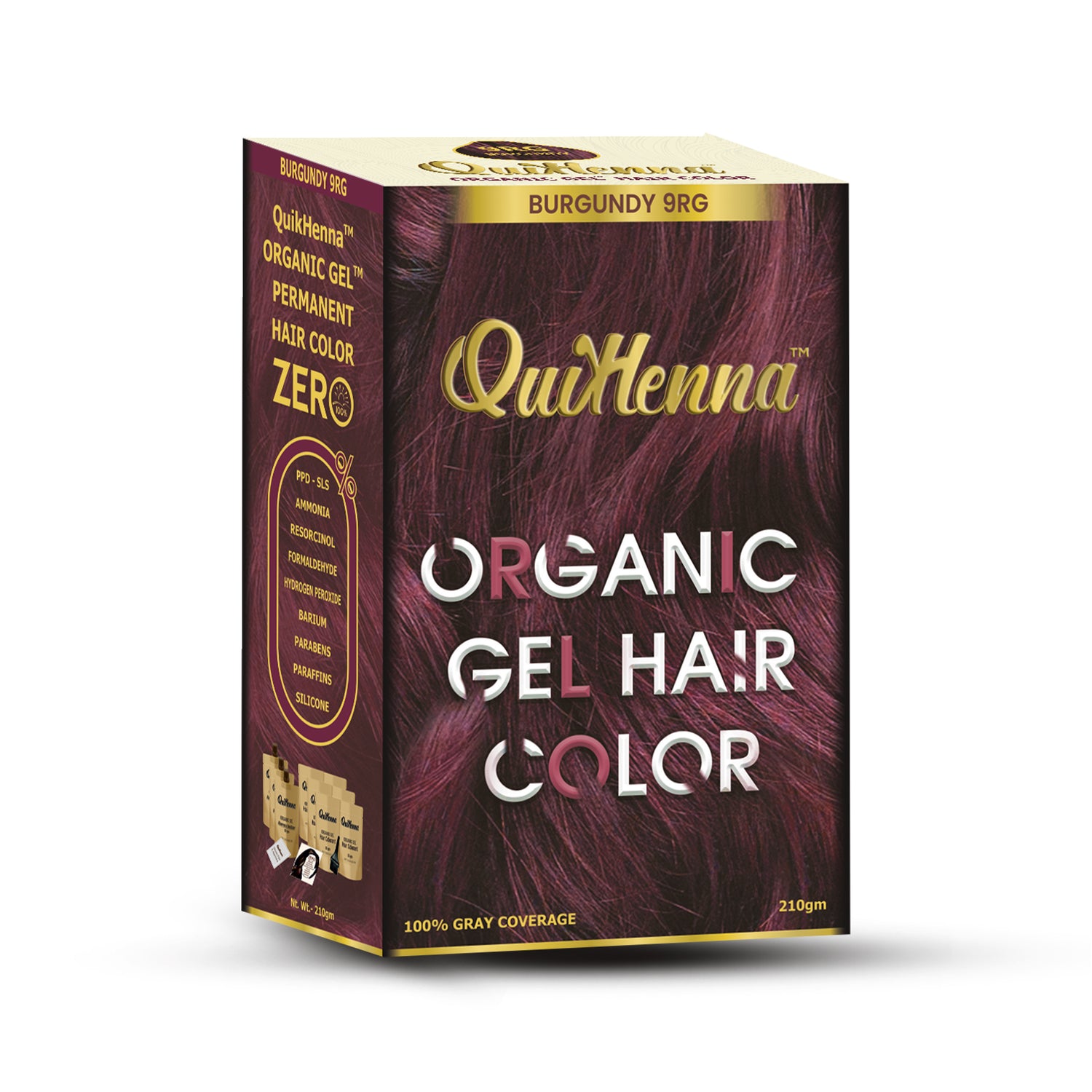 QuikHenna Organic Gel Hair Colour-51