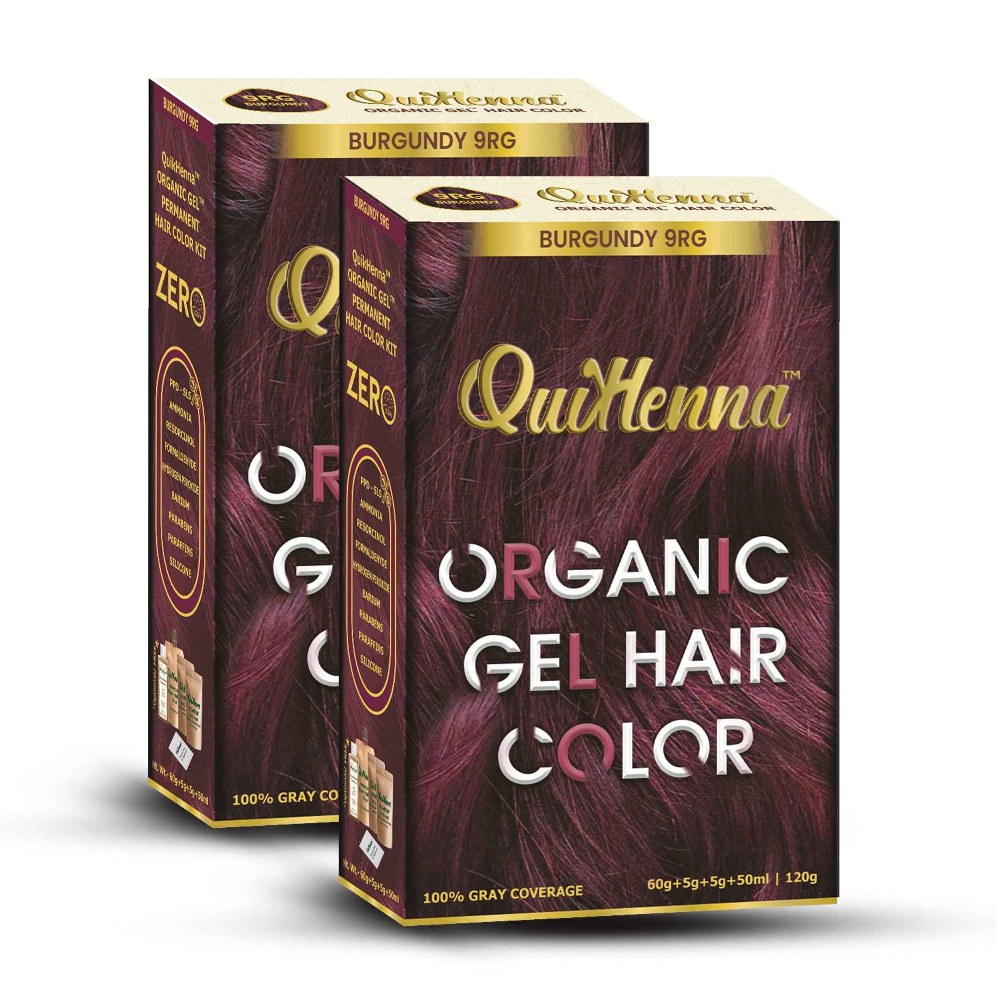 QuikHenna Organic Gel Hair Colour