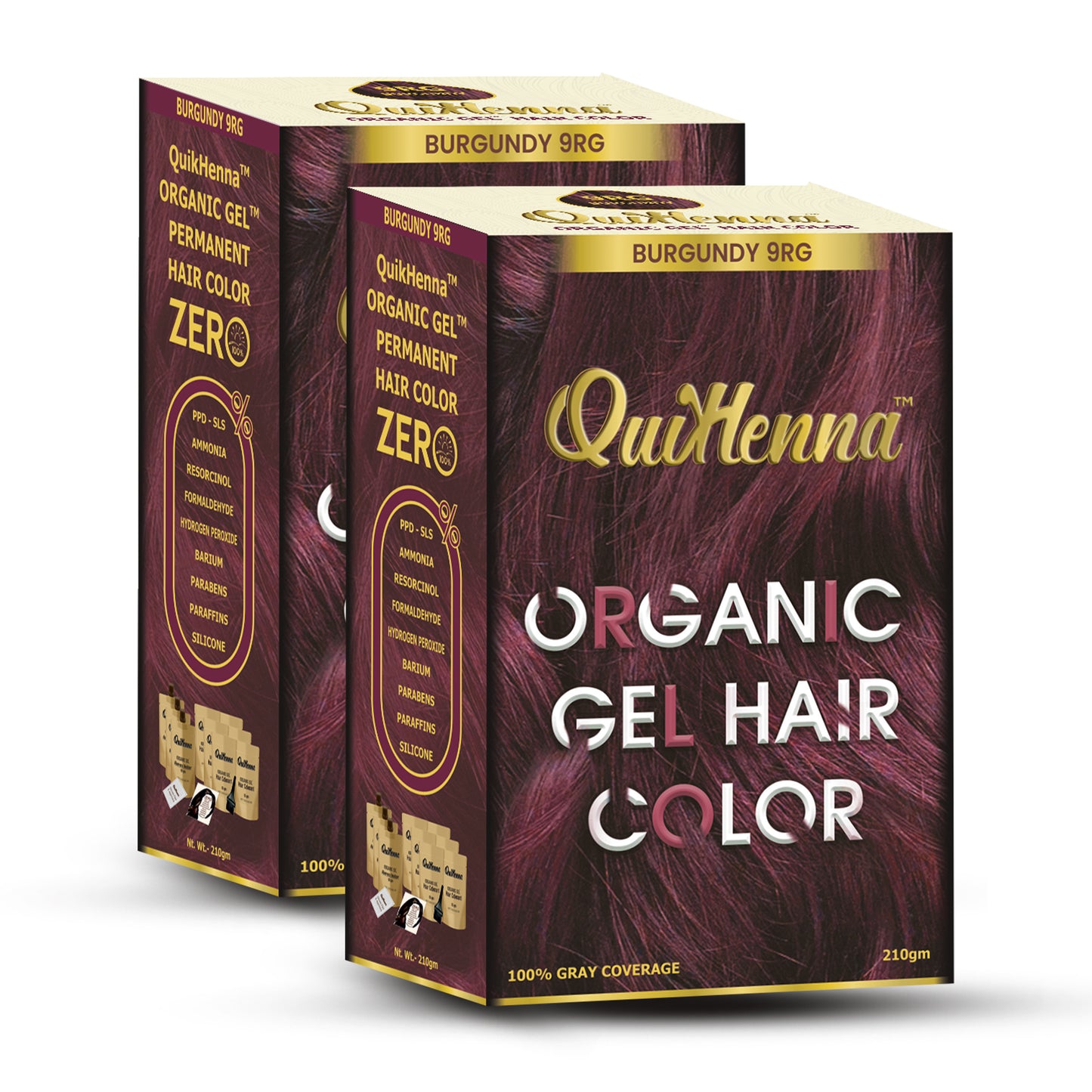 QuikHenna Organic Gel Hair Colour-52