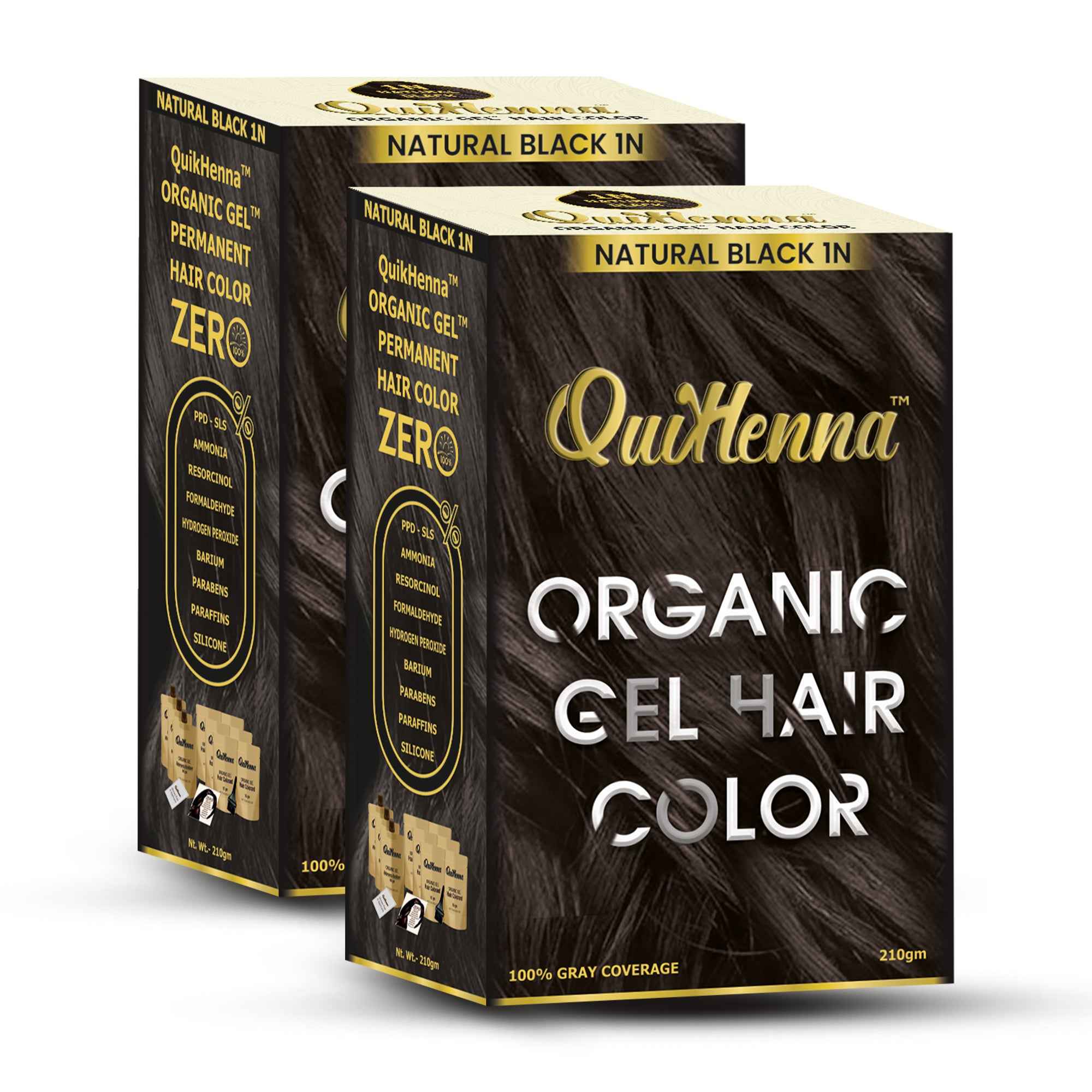 QuikHenna Organic Gel Hair Colour