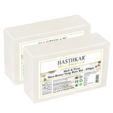 Hasthkar SLS & Paraben Free Shea Butter Glycerine Soap Base Bar- 450 Gm (Pack of 2)