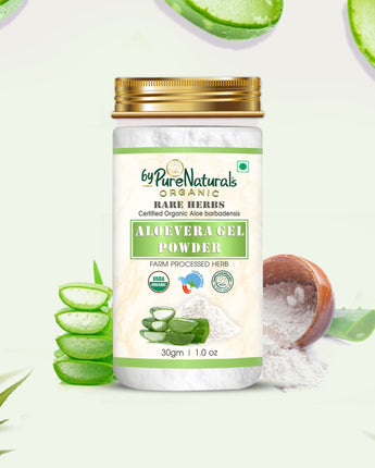 Organic Aloevera Gel Powder byPureNaturals