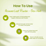 byPureNaturals 100% Organic Aloevera Powder- 100 Gm