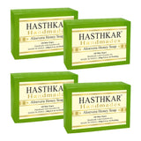Hasthkar Handmade Glycerine Aloevera Honey Soap- 100gm - BuyPureNaturals