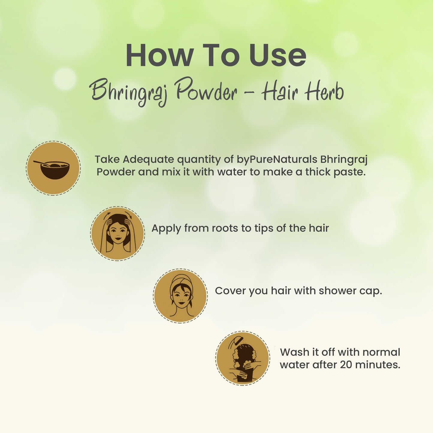 Organic Bhringraj Herb Powder byPureNaturals-3