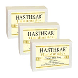 Hasthkar Handmade Glycerine Camel Milk Soap- 125gm - BuyPureNaturals