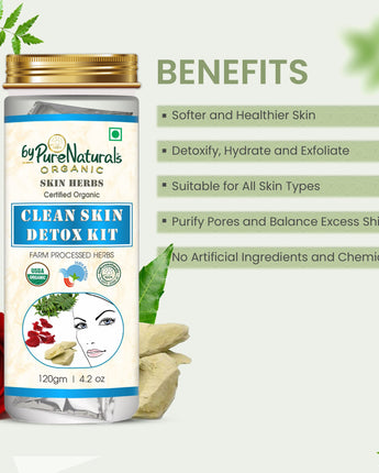 Skin Detox Herbal Powder Pack byPureNaturals-1
