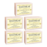 Hasthkar Handmade Glycerine Coconut Milk & Honey Soap- 125gm - BuyPureNaturals