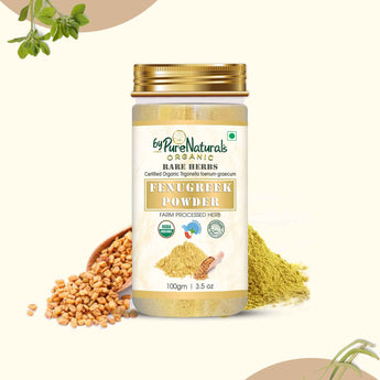 byPureNaturals 100% Organic Fenugreek Powder- 100 Gm
