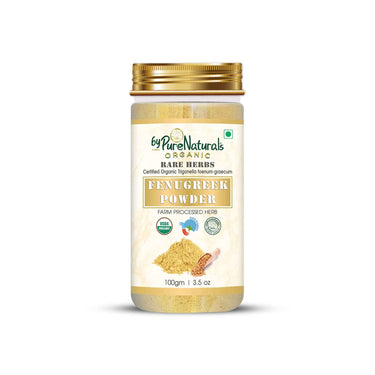 byPureNaturals 100% Organic Fenugreek Powder- 100 Gm