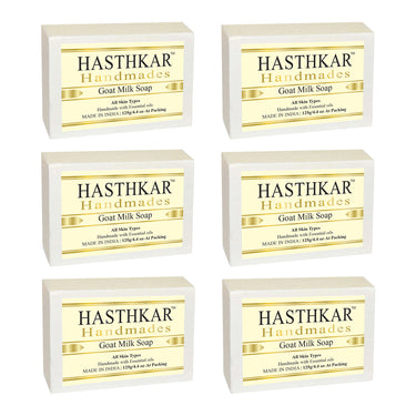 Hasthkar Handmade Glycerine Goat Milk Soap- 125gm - BuyPureNaturals