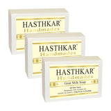 Hasthkar Handmade Glycerine Goat Milk Soap- 125gm - BuyPureNaturals