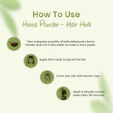 byPurenaturals 100% Organic Henna Powder- 125 Gm
