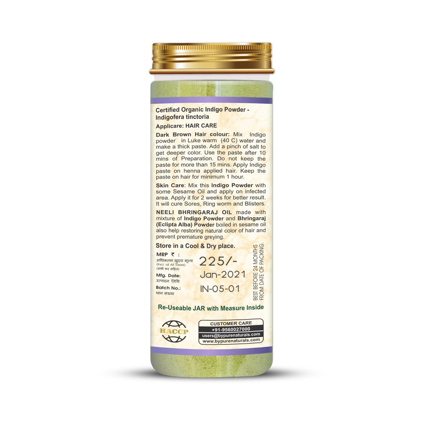 Organic Indigo Herb Powder byPureNaturals-4
