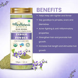 byPureNaturals 100% Organic Indigo Powder- 100 Gm