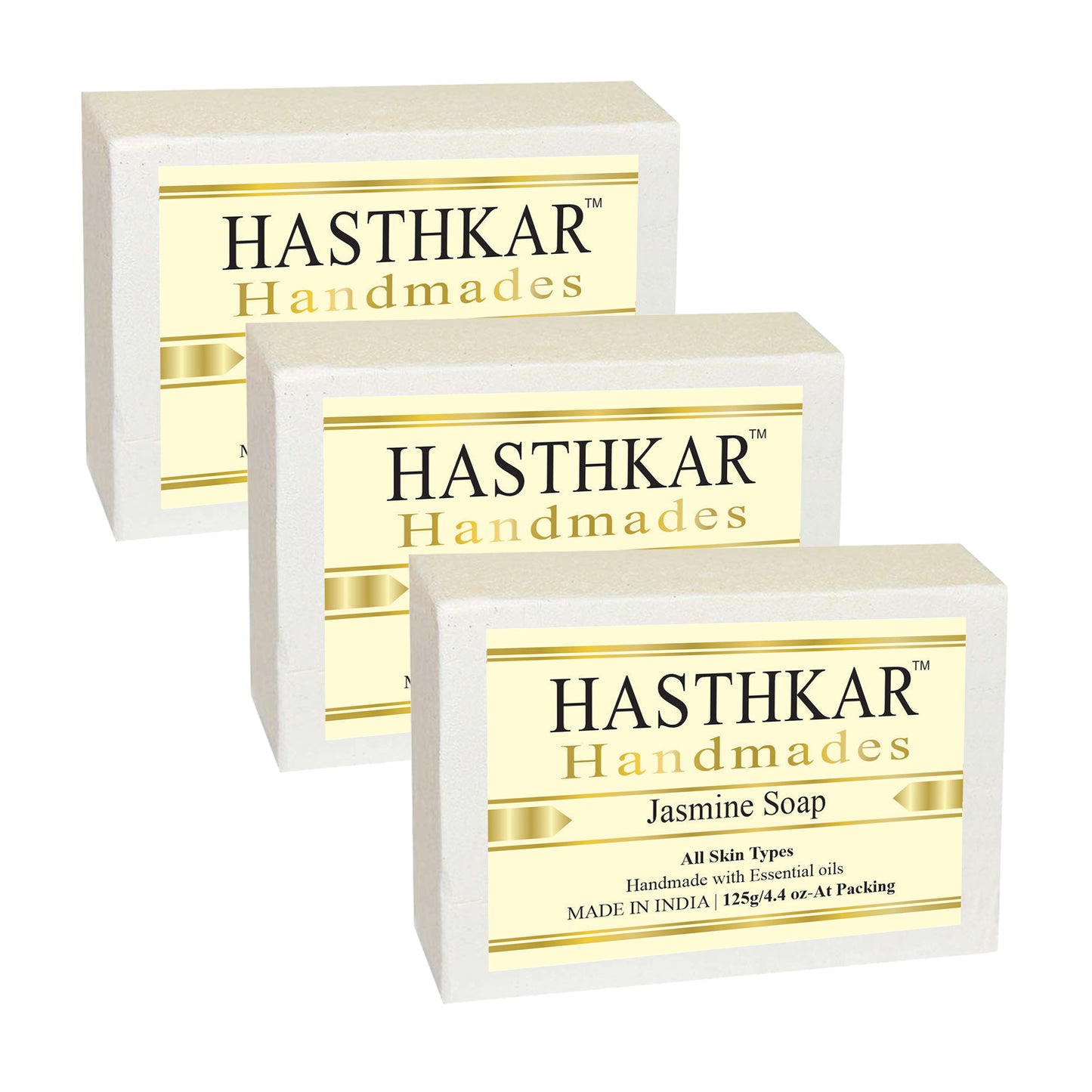 Hasthkar Handmades Glycerine Natural Jasmine Soap 125Gm