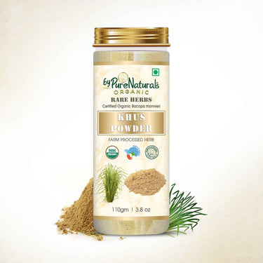 byPureNaturals 100% Organic Khus Powder- 110 Gm