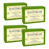 Hasthkar Handmade Glycerine Lemon Grass Soap- 125gm - BuyPureNaturals