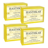 Hasthkar Handmade Glycerine Lemon Soap- 125gm - BuyPureNaturals