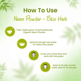 byPureNaturals 100% Organic Neem Powder- 125 Gm