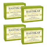 Hasthkar Handmade Glycerine Neem Aloevera Soap- 125gm - BuyPureNaturals