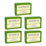 Hasthkar Handmade Glycerine Neem Tulsi Leaf Soap- 100gm - BuyPureNaturals