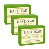 Hasthkar Handmade Glycerine Neem Tulsi Soap- 125gm - BuyPureNaturals