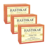 Hasthkar Handmade Glycerine Orange Soap- 125gm - BuyPureNaturals
