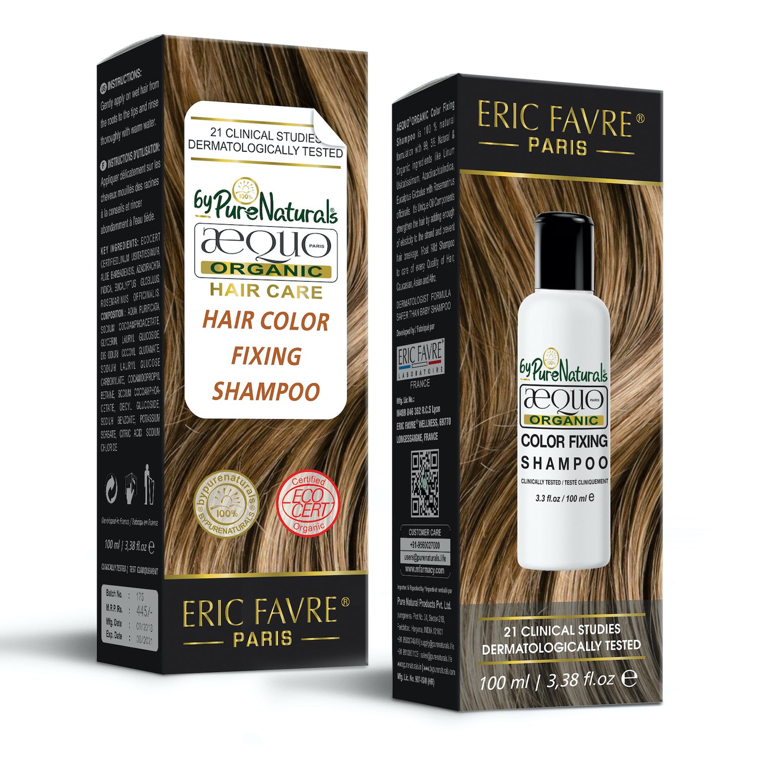 Organic Hair Colour Fixing Shampoo byPureNaturals-4