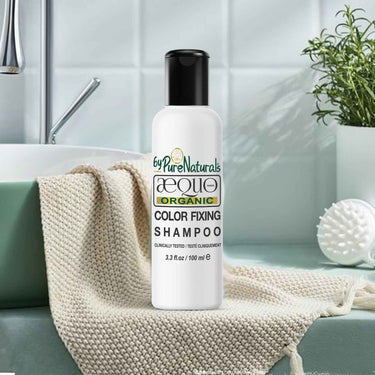 QH+ Aequo Organic Hair Colour Fixing Shampoo- 100ml