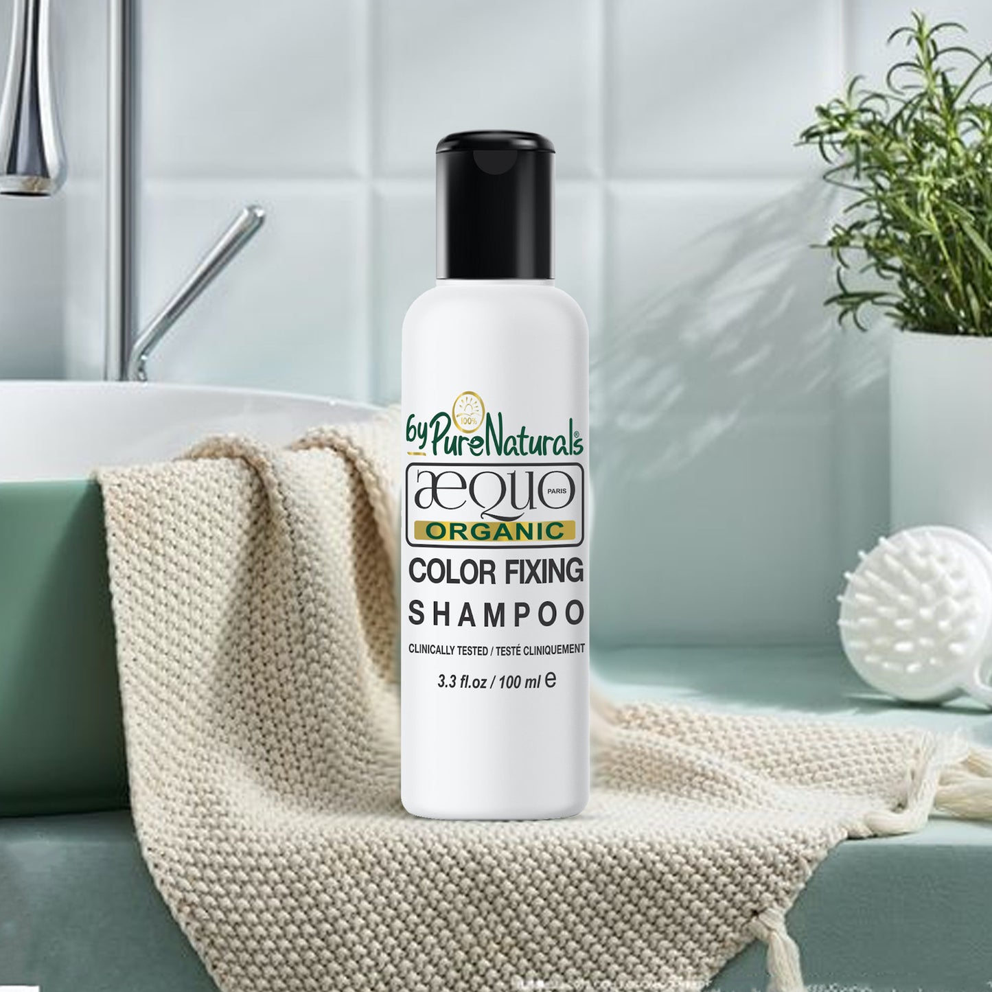 Organic Hair Colour Fixing Shampoo byPureNaturals-1