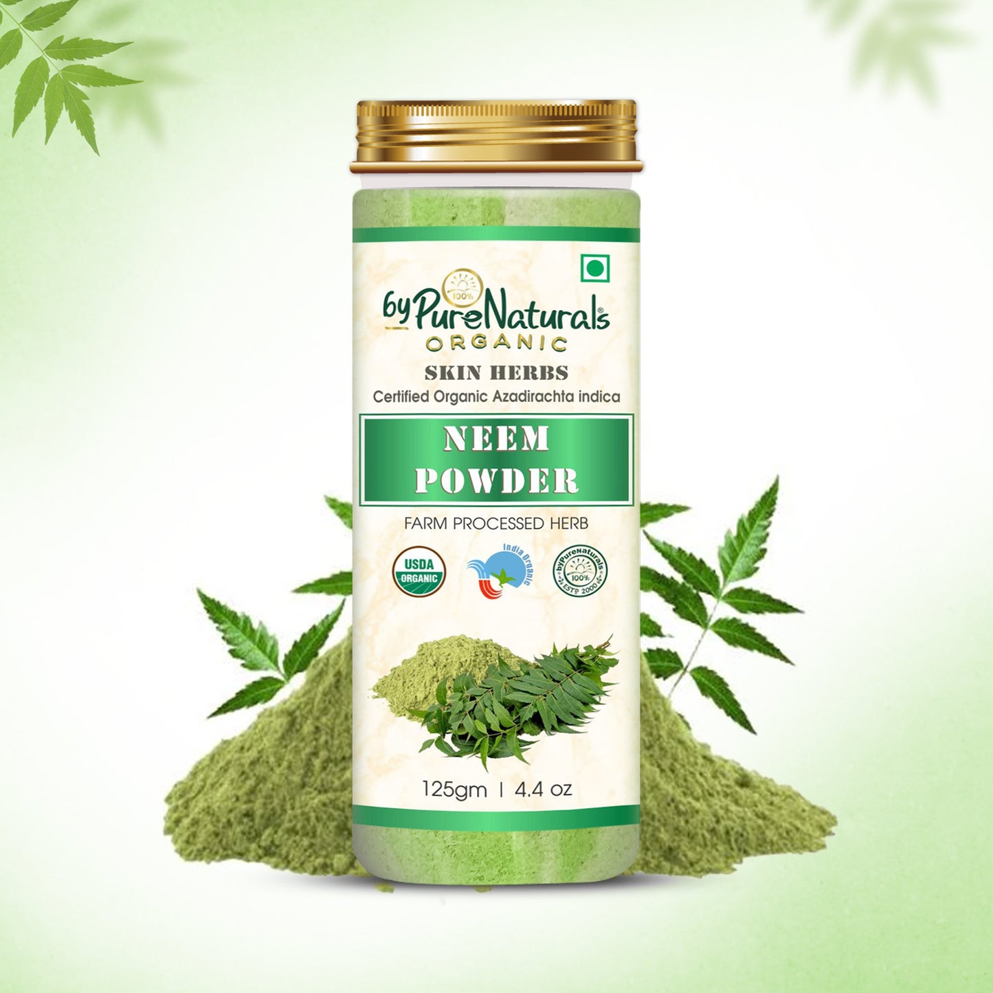 Organic Neem Powder byPureNaturals