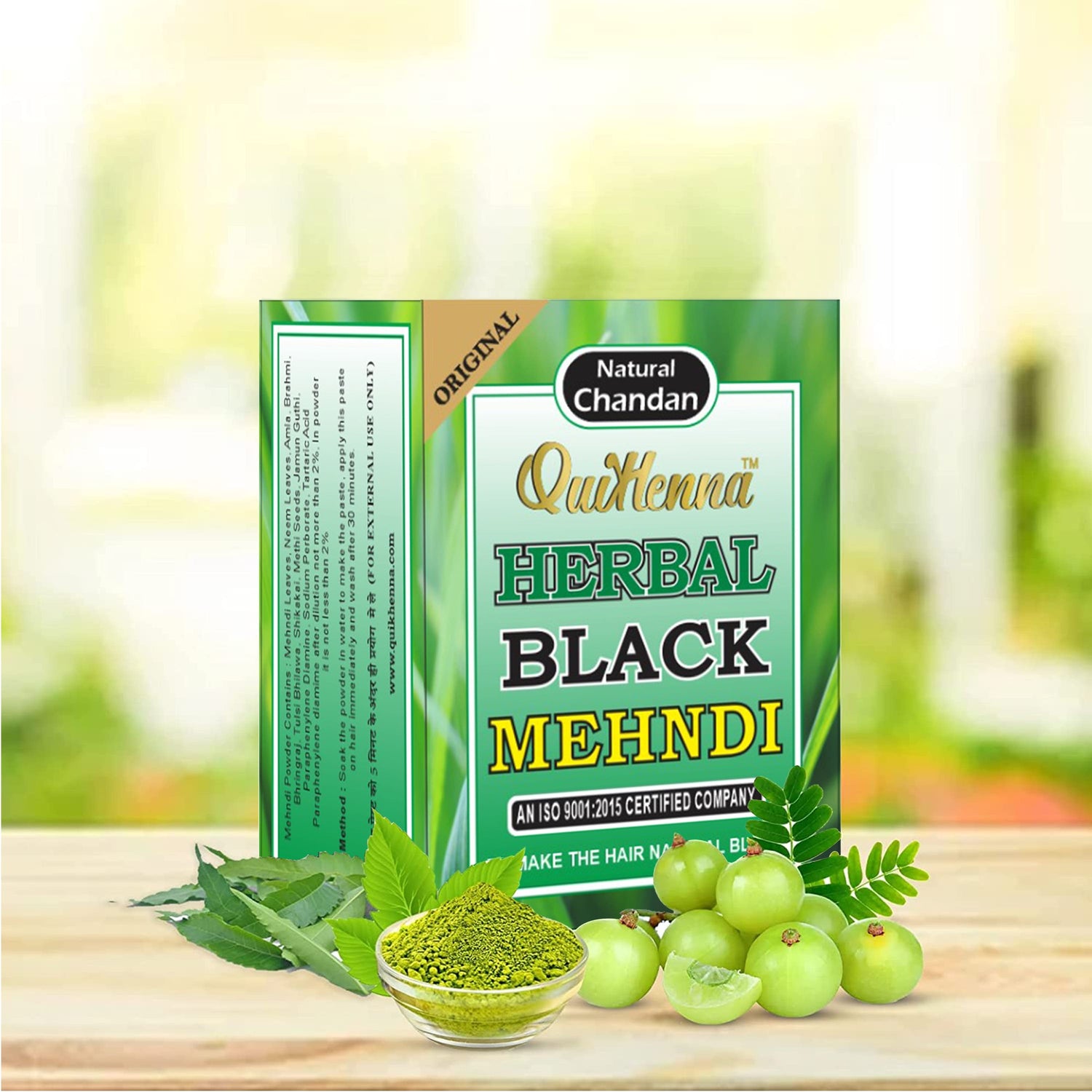 QuikHenna herbal black Mehndi byPureNaturals 