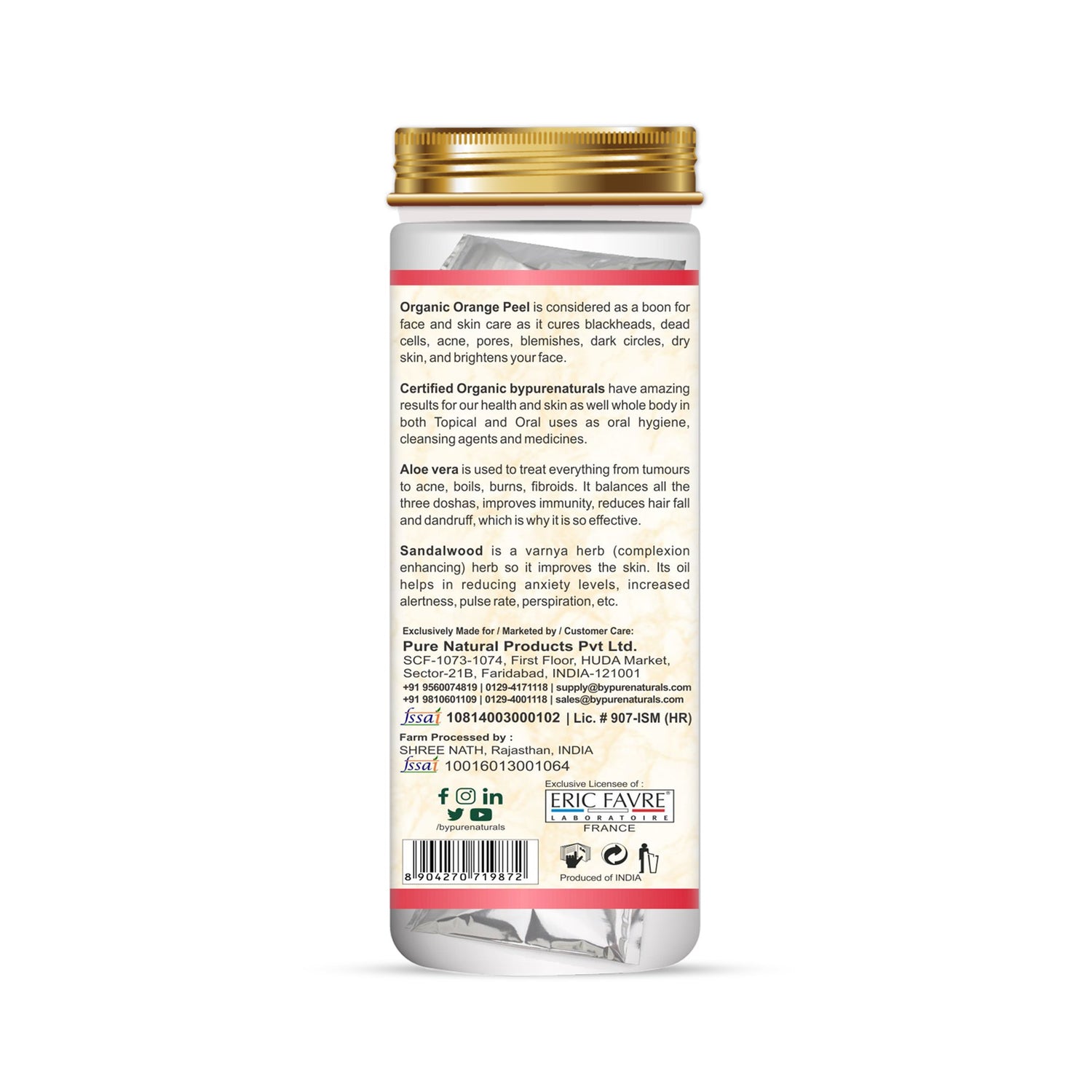 Skin Care Starter Herbal Powder Pack byPureNaturals-6