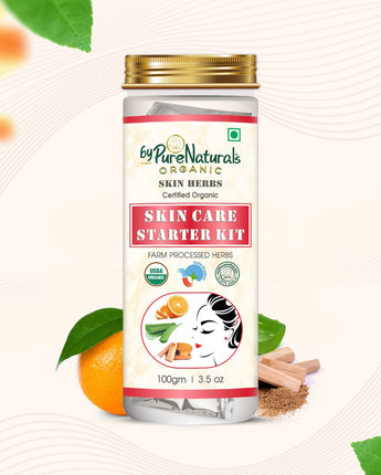 Skin Care Starter Herbal Powder Pack byPureNaturals
