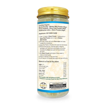 byPureNaturals 100% Organic Skin Detox Kit- 120 Gm