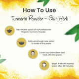 byPureNaturals 100% Organic Turmeric Powder (Daru Haridra)- 125 Gm