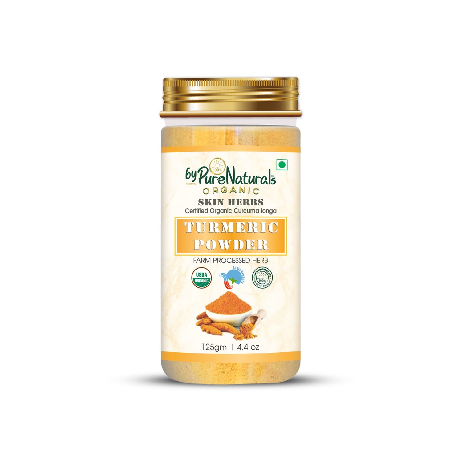 Organic Turmeric Daru Haridra Herb Powder byPurenaturals-4